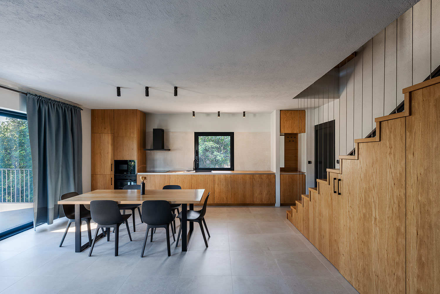 Architectural design, exterior of a completed project